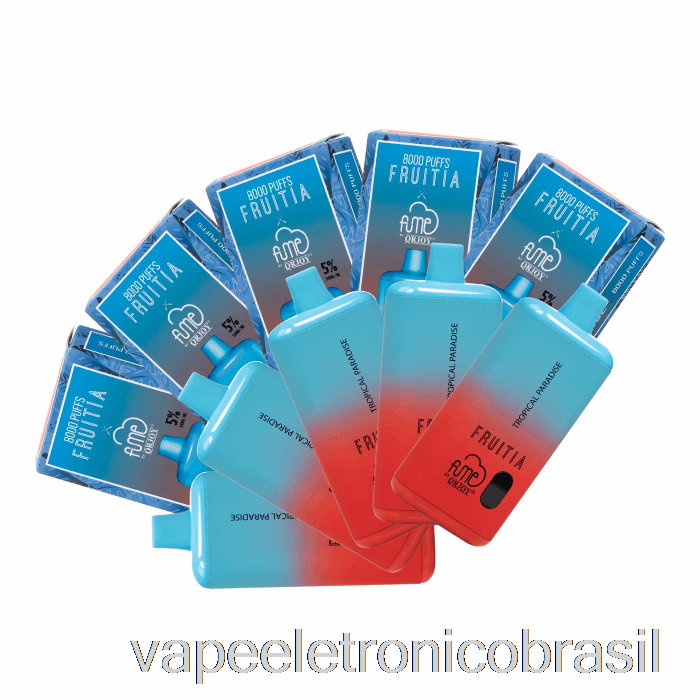 Vape Recarregável [pacote Com 10] Frutaria X Fume 8000 Descartável
